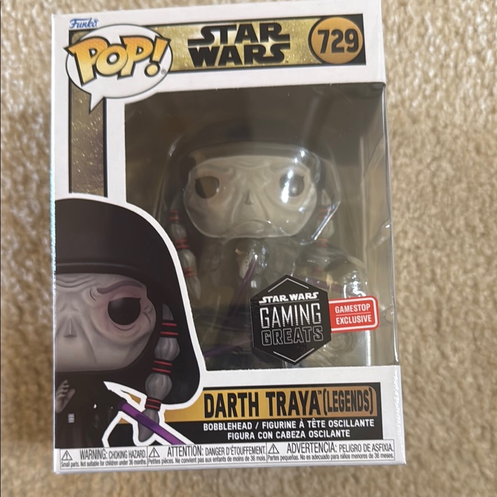 Funko Pop! Star Wars Darth Traya (Legends) Bobblehead